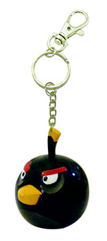 Angry Birds - Black Bird Keychain