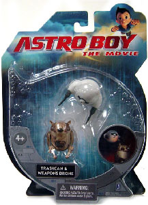 Astro Boy - Traschcan and Weapons Drone
