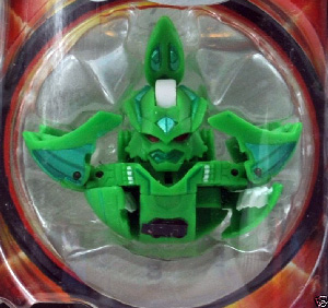 Bakugan Gundalian Invaders - BakuBoost - Bakucore - Ventus(Green) Strikeflier[Battle Gear Ready]