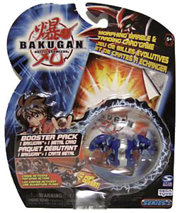 Bakugan - Aquos(Blue) Boosters Pack - Chrome Hydranoid