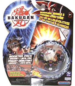 Bakugan - Darkus(Black) Boosters Pack - Fear Ripper