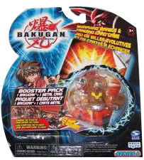 Bakugan - Subterra(Tan) Boosters Pack - Reaper