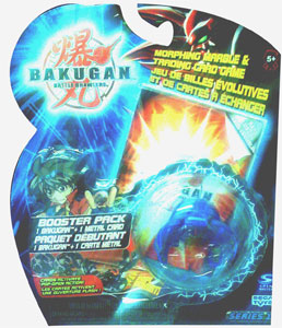 Bakugan - Aquos (Blue) Boosters Pack - Laserman