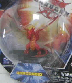 Bakugan Collector Figure - Pyrus(Red) Dragonoid