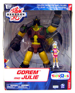 Bakugan Monster Deluxe - Gorem and Julie
