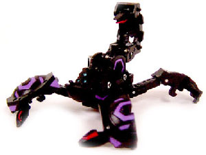 New Vestroia  Bakugan Trap - Darkus(Black) Metalfencer