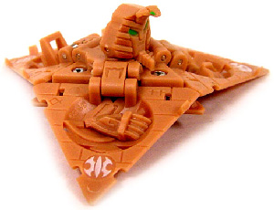 New Vestroia  Bakugan Trap - SubTerra(Tan) Triad Sphinx