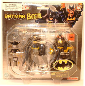 Microman Batman and Batgirl 2-Pack