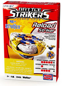 Battle Strikers - Reload Striker - Wolfen