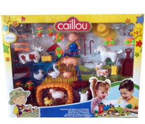 CAILLOU Farm with 30 Pcs Set and Diorama