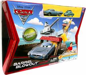 Cars 2 Movie - Barrel Blowout with Finn McMissle and Professor Z