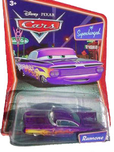Cars The Movie Die-Cast: Supercharged Purple Ramone