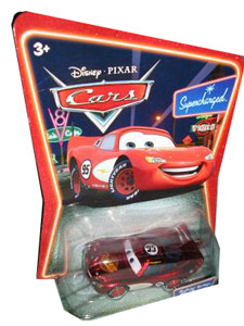 Cars The Movie Supercharged Die-Cast: Radiator Spring Lightning McQueen