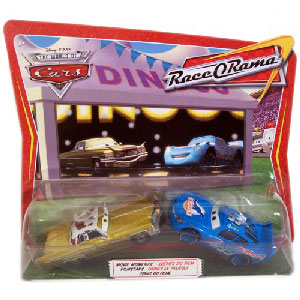 Race O Rama - Movie Moments - Tex Dinoco and Dinoco McQueen