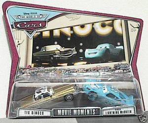 World of Cars - Movie Moments - Tex Dinoco and Dinoco Lightning McQueen