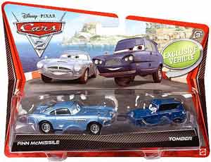 Cars 2 Movie - 2-Pack - Finn McMissile and Tomber