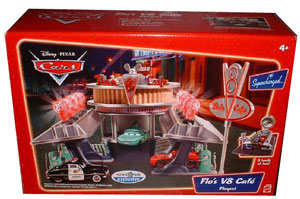 Disney Pixar CARS Supercharged - FLO V8 CAFE Playset