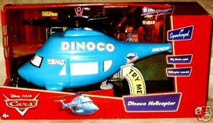 cars dinoco helicopter toy