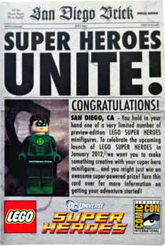 LEGO DC Universe SDCC 2011 - Minifig - Green Lantern