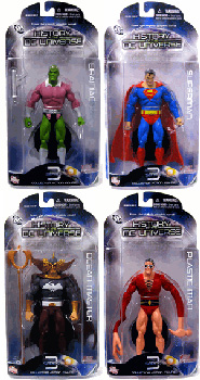 History of The DC Universe - Series 3 Set of 4
