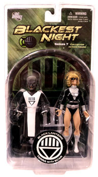 Blackest Night - Black Lantern Terra With Scar