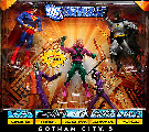DC Universe - Gotham City 5- Superman, Batman, Catwoman, Two-Face, Lex Luthor