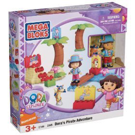 MEGA BLOKS - Dora The Explorer - Pirate Adventure 3045