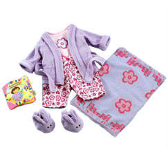 Dress-Up Adventure Dora Fashions - Bedtime