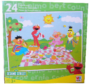 Sesame Street 24 PCS Puzzle - Picnic