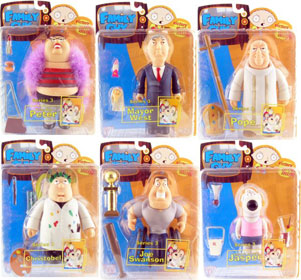 Family Guy Series 3 Set with Pink Jasper