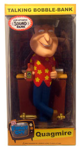 Family Guy Quagmire Bar 12-Inch Bobble Bank with Sound
