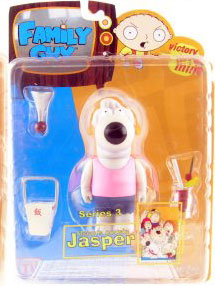 Family Guy Series 3 - Jasper Pink Shirt Variant