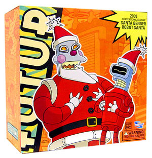 Futurama - SDCC Exclusive Santa Bender and Robot Santa