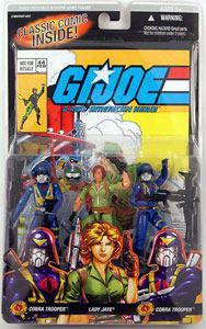 25th Anniversary Comic 3-Pack: Cobra Troopers and Lady Jaye
