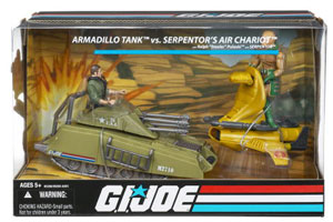 25th Anniversary - Armadillo Vs Serpentor Chariot