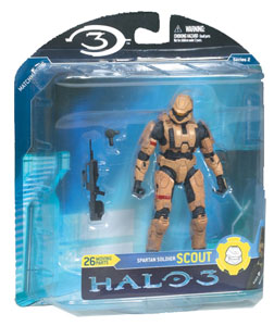 Mcfarlane Halo 3 Series 2 - Spartan Scout Tan