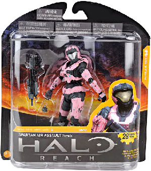 Halo Reach Series 3 - ROSE Spartan Air Assault Female