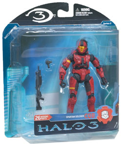 Mcfarlane Halo 3 Series 2 - Spartan CQB Red