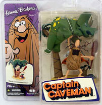 Captain Caveman with Dinosaur