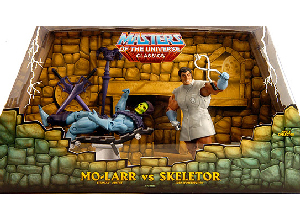 MOTU Classic - SDCC Mo-Larr vs Skeletor
