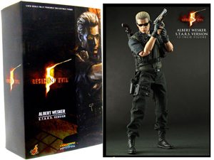 Hot Toys Resident Evil 5 12-Inch Albert Wesker S.T.A.R.S. Version 1:6th Scale