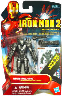 Iron Man 2 - Movie Series - War Machine with Launching Missles