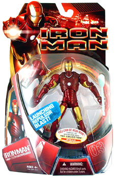 Iron Man Mark III - Launching Repulsor Blast