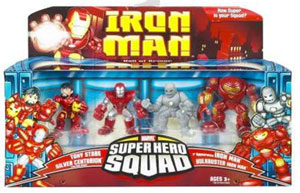 Iron Man Super Hero Squad: Hall of Armor 4-Pack