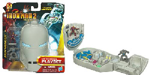 Iron Man 2 - Micro Heads Playsets - Iron Monger