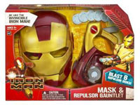 Iron Man Mask and Repulsor Gauntlet Set