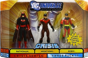 DC Universe Crisis - Batwoman, Nightwing, Robin