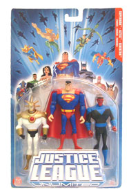 Justice League Unlimited 3-Pack: Superman, Aztec Sinestro