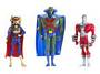 DC Superheroes 3-Pack Purple: Martian Manhunter, Deadshot, Big Barda