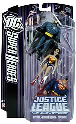 DC Superheroes 3-Pack Purple: Superman, Batman, Wonder Woman
